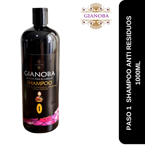 Paso 1 shampoo anti residuos de litro
