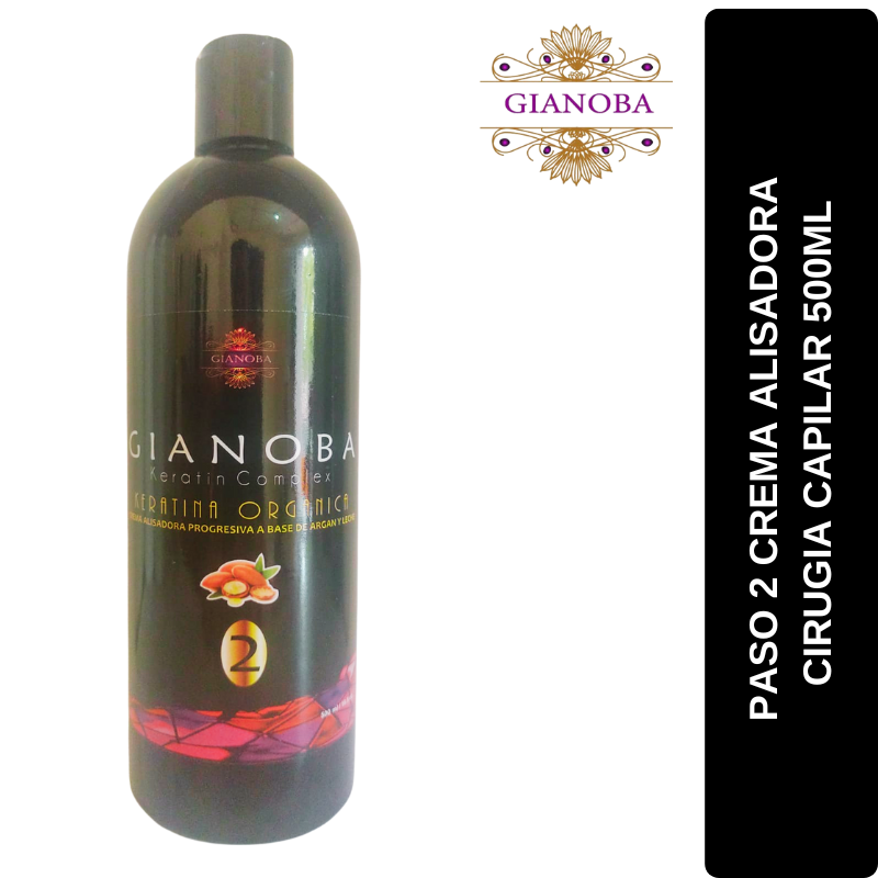 Paso 2 crema alisadora cirugia capilar 500ml