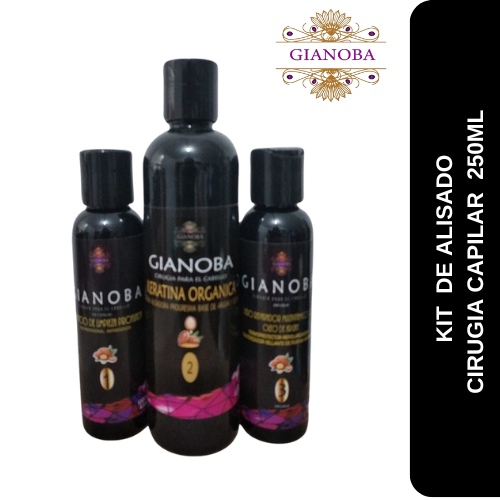 kit de alisado 250ml
