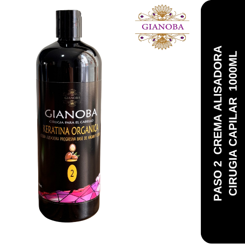 Paso dos crema alisadora cirugia capilar 1000ml